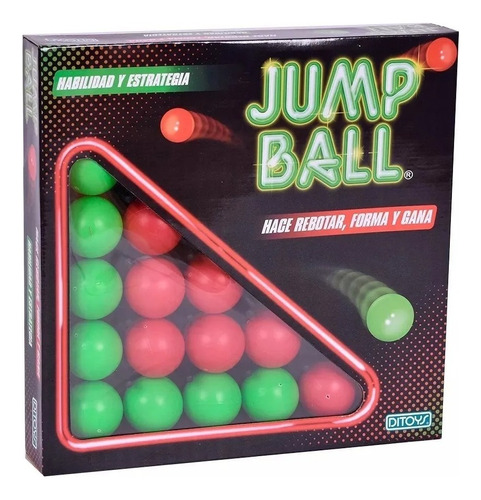 Juego De Mesa Jump Ball Game Ditoys Rebota Forma Bola