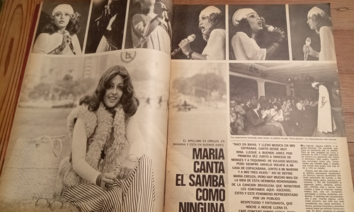 Gente 460 Balbín Muerte Mujica Fidel Pintos 1974 16/5 E (Usado)