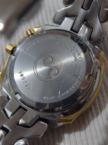 Reloj Hombre, Seiko Kinetic Indicator, Wr100m (vintage). (Usado)