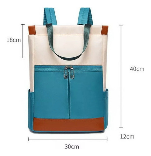 Mochila Impermeable Para Portátil De Gran Capacidad Para Muj