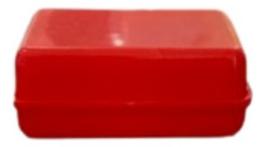 Jabonera Plastico C/tapa Colores Viaje Club Souvenir X25