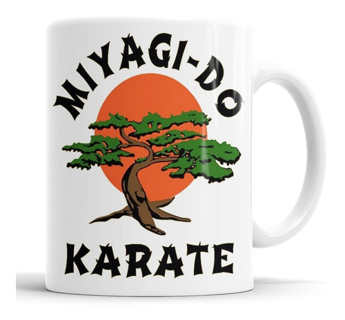 Taza Miyagi-do Karate - Cerámica Importada