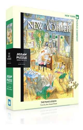 New York Puzzle Company - New Yorker The Piano Lección - 100
