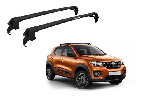 Barras De Techo Negra Renault Kwid                