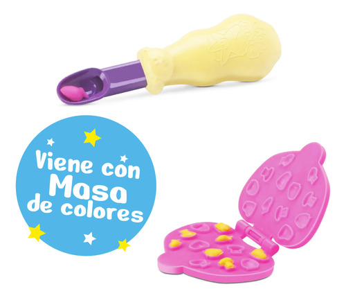 Muñeca Mamá Y Pequeña Hija Con Silla De Comer