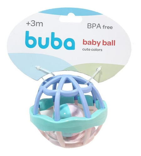 Bolinha Baby Ball Cute Colors - Buba Baby 11850