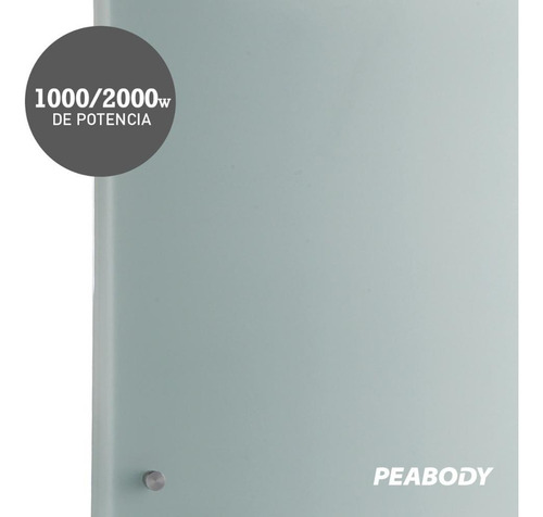 Imagen 6 de 7 de Calefactor eléctrico Peabody PE-VQD20 blanco 220V