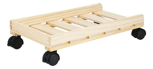 Soporte Portátil De Madera Para Cpu Computer Host Bracket