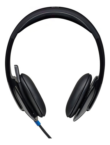 Diadema Con Microfono Logitech H540 Usb Negro Negro