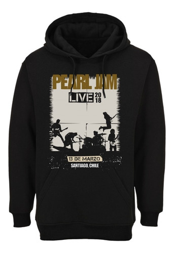 Poleron Pearl Jam Live In Stgo Rock Abominatron