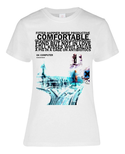 Blusa Radiohead Ok Computer Lyrics