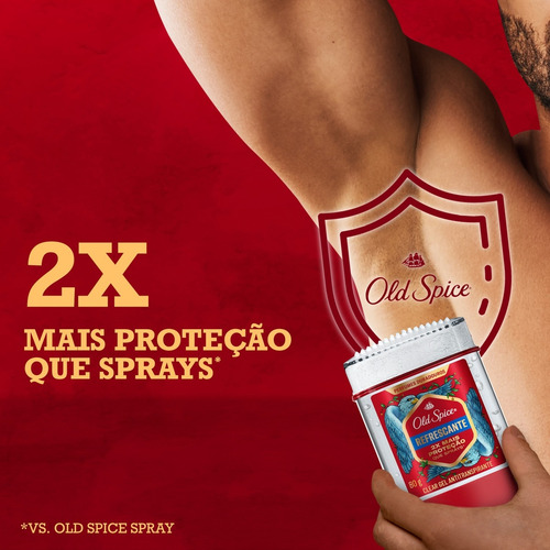 Kit 6 Desodorante Em Gel Antitranspirante 80g Old Spice