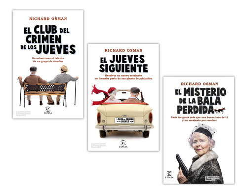 El Club Del Crimen De Los Jueves (3 Libros) - Richard Osman