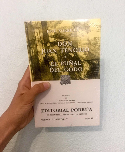 Libro Nuevo José Zorrilla: Don Juan Tenorio/ El Puñal Del Go