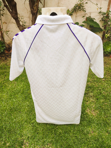 Jersey Real Madrid Retro 86 Local Blanca