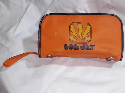 Antiguo Bolso Publicidad Línea Aérea Sol Jet Colección (Usado)
