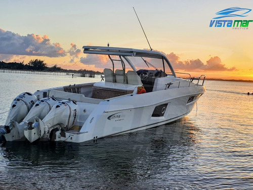 Lancha Fishing 39 Saint Tropez Com 3 X Evinrude - Impecável