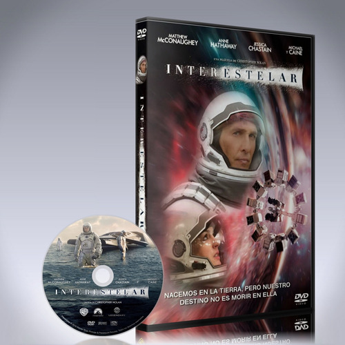 Interstellar Dvd Latino/ingles