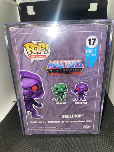 Skeletor Funko Pop Art Los Amos Del Universo He Man