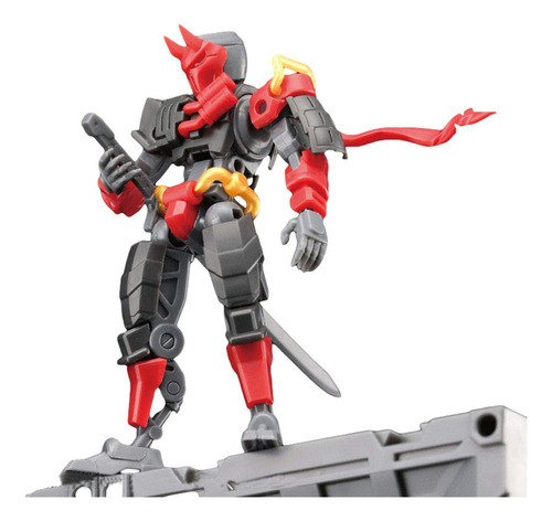 I8 Juguete 57 N ° Escala 1 24 Oni Flame Ninja Mecha Kits