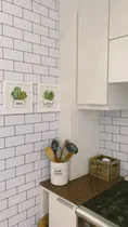 Comprar Vinilos Subway Blancos Azulejos Autoadhesivos Cocina Baño 