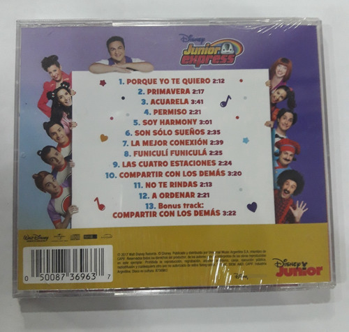 Topa Junior Express ,porque Yo Te Quiero , Cd Nuevo Sellado