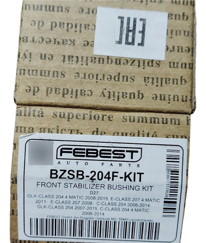 Suspención Barra Estabilizadora Mbenz W20407-16 2043231965