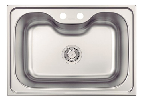Cuba para cozinha simple Tramontina Morgana 60 FX Undermount de aço inoxidável color inox acetinado fosco