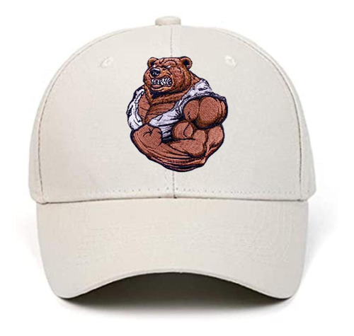 Insignia Oso Decoración Para Gorras, Mxrab-004, 4 Parches, O