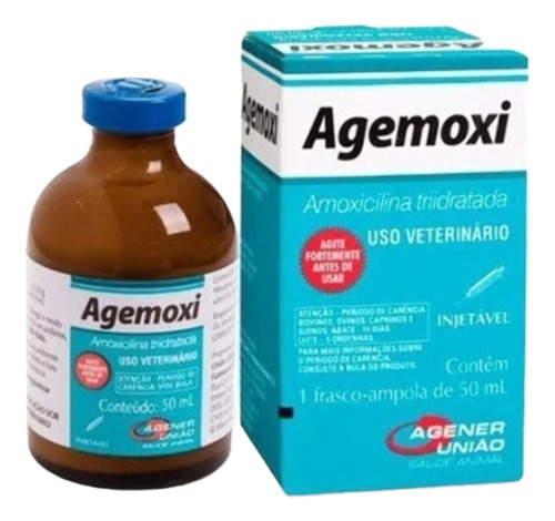 Agemoxi Inj. 100 Ml - Agener União