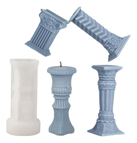 Molde Silicona Flor 8cm P/ Hacer Velas De Soja Parafina, Etc
