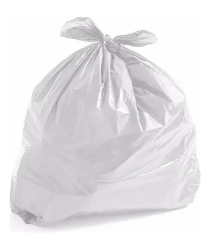 Saco De Lixo Colorido 200 Litros P9 Reforçado C/ 25 Unidades Cor Branco