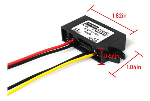 Converter De Potencia Zzhxsm 12v Régase A 9v 3a Módulo De De