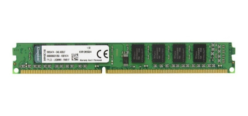 Memoriaram Kingston 4gb Kvr13n 1333mhz Pc 