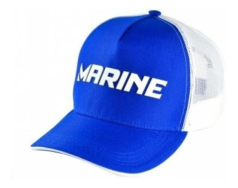 Gorra De Pesca Marine Americano Azul 100 % Original !!