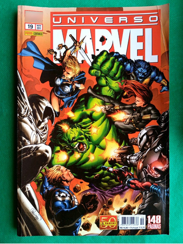 Revista Gibi Hq Universo Marvel Número 19 Lvc