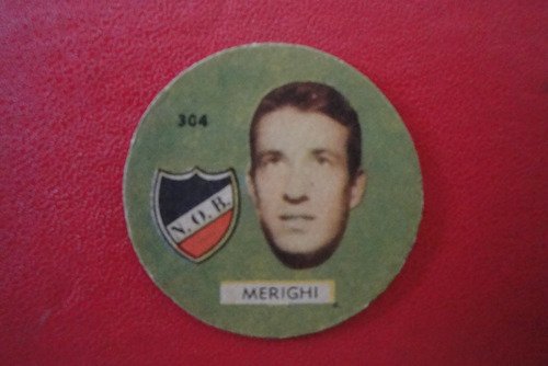 Figuritas Sport Año 1960 Merighi 304 Newells Old Boys