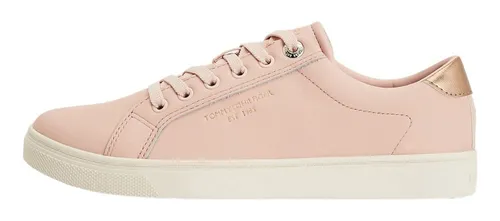 SUPER SALES - Tenis Tommy Hilfiger color rosado para Mujer