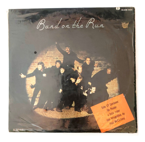 Paul Mccartney And Wings - Band On The Run Inner Sleeve Lp