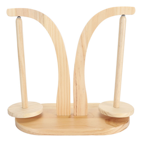 Dispensador De Hilo De Madera, Soporte Para Troncos, Doble E