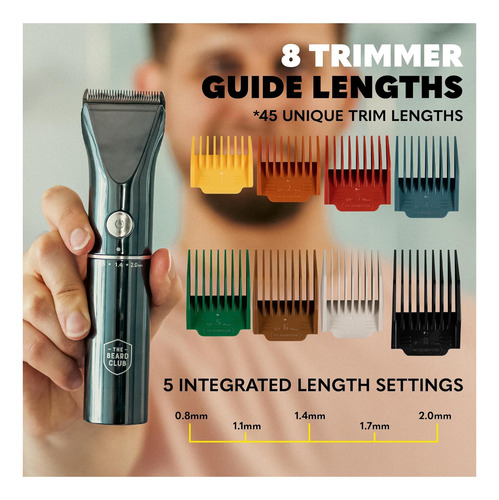 Barba Trimmer Eléctrico - The Beard Club Diseño Profesional