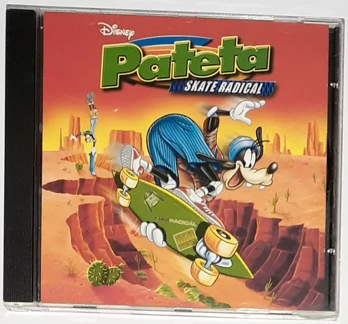 Jogo Mídia Física Disney Coleção Pop Pateta Skate Radical Pc