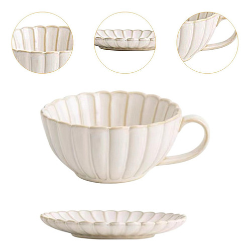 For Taza De Café Con Platillo Taza De Leche Decoración Del