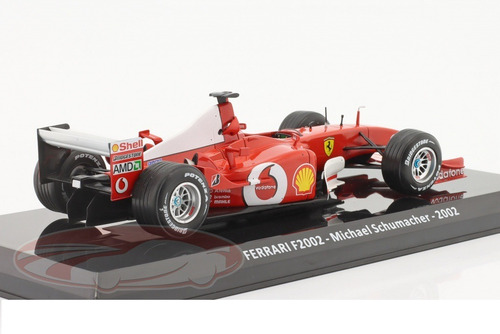 Ferrari F2002 # 1 F1 Michael Schumacher 2002 Escala 1/24