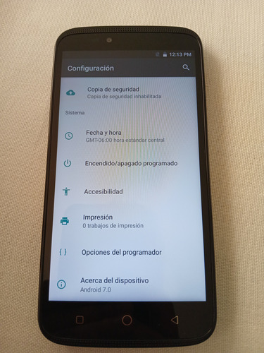Celular Económico Barato Funcional Coolpad Splatter Gris Oscuro (Usado)