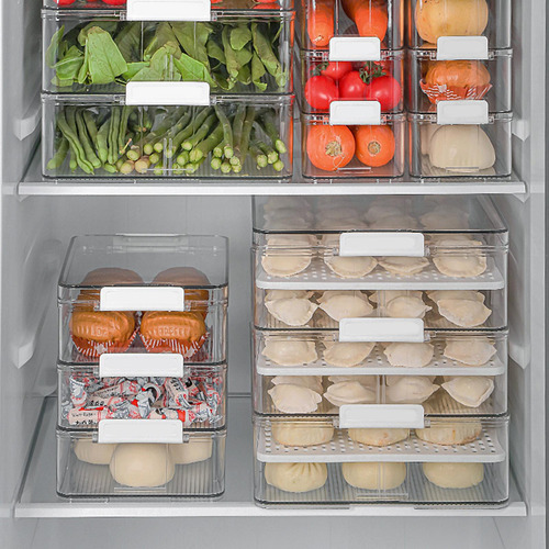 Organizador De Almacenamiento De Alimentos De Plástico B