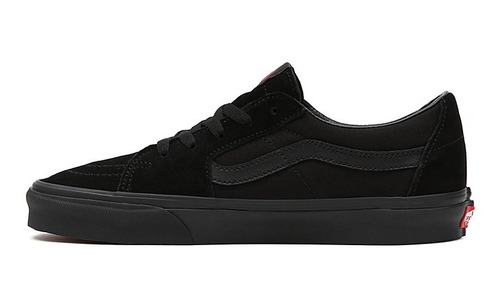 Imagen 2 de 9 de Zapatillas Vans Modelo Sk8 Low Negro Negro Exclusivas