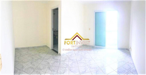 Casa Com 3 Dormitórios À Venda, 131 M² Por R$ 520.000,00 - Canto Do Forte - Praia Grande/sp - Ca0239