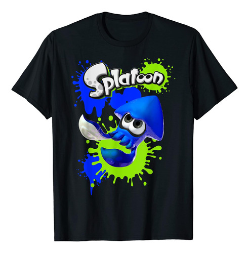 Nintendo Splatoon Spleediddle Splat Polera Gráfica