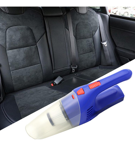 Aspirador De Coche Portátil 6000pa Apto Inalámbrico Azul